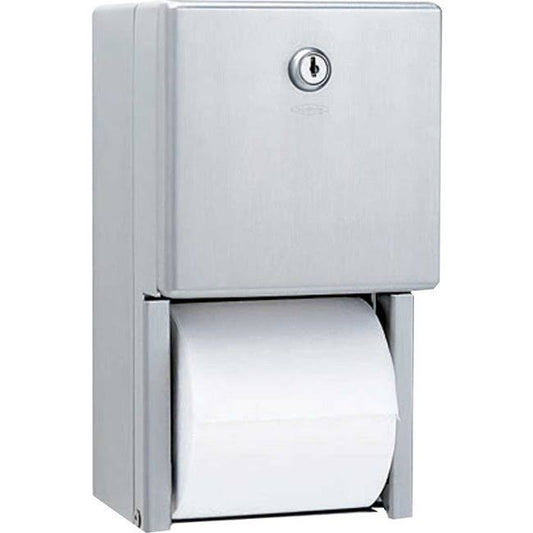 Bobrick Stainless Steel 2-Roll Tissue Dispenser B-2888